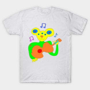 Mouse playing guitar T-Shirt